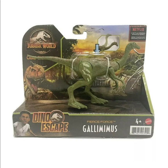 Jurassic World Toys Camp Cretaceous Dino Escape GALLIMIMUS Fierce Force NEW - Picture 1 of 5